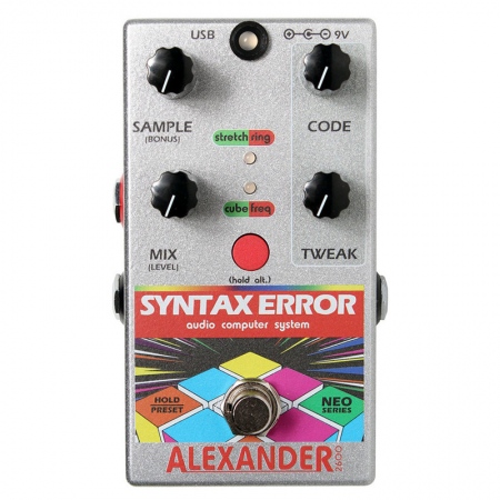 Alexander Syntax Error