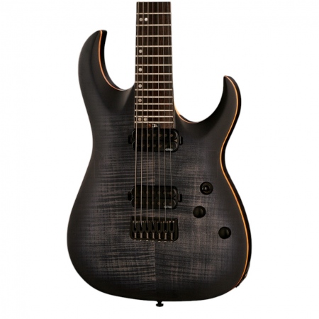 Harley Benton Amarok-7 BKNT Flame Burst