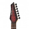 Harley Benton Amarok-7 BKRD Quilted Burst