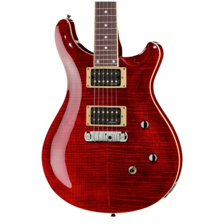 Harley Benton CST-24 Black Cherry Flame DLX