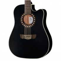 Harley Benton Custom Line CLD-10SCE-12BKS