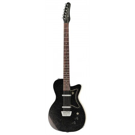 Електрогітара Danelectro 56 Baritone Black Metal Flake Електрогітара Danelectro 56 Baritone Black Metal Flake
