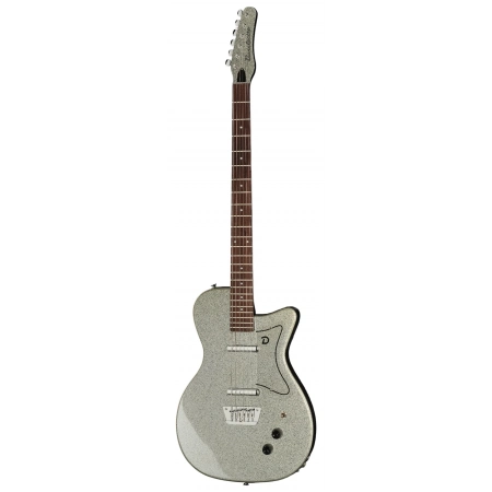 Електрогітара Danelectro 56 Baritone Silver Metal Flake