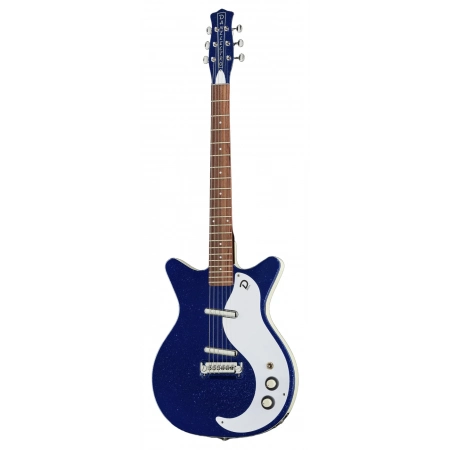 Електрогітара Danelectro 59M NOS+ Blue Metalflake 60th