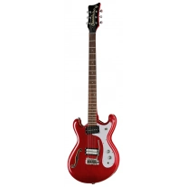 Електрогітара Danelectro 66BT Transparent Red