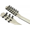 Електрогітара Danelectro Doubleneck 612 White