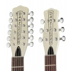 Електрогітара Danelectro Doubleneck 612 White