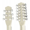 Електрогітара Danelectro Doubleneck 612 White