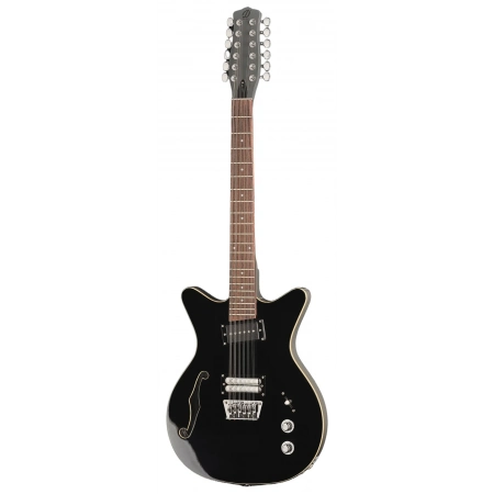 Електрогітара Danelectro Fifty Niner 12 String BK Top
