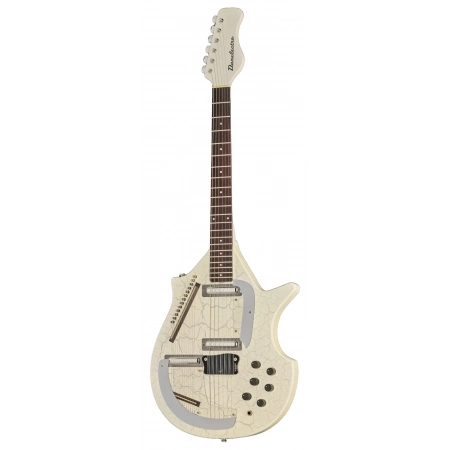 Электрогитара Danelectro Sitar White Crackle Электрогитара Danelectro Sitar White Crackle