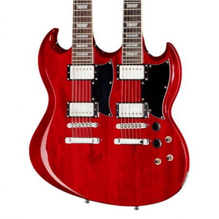 Harley Benton DC-Custom II 612 Cherry