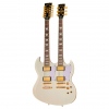 Harley Benton DC-Custom II 612 White