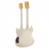 Harley Benton DC-Custom II 612 White