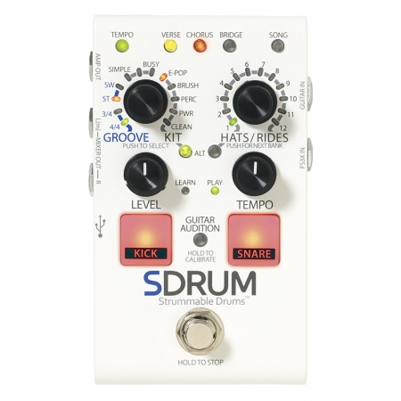 DigiTech SDRUM Strummable Drums Auto-Drummer