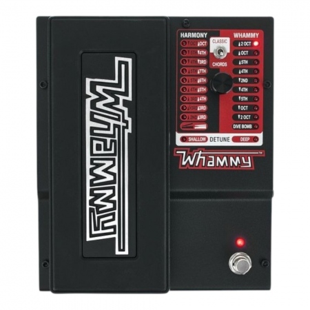 DigiTech Whammy 5 70th Anniv. Satin BLK Drop Tuning Pitch-Shift