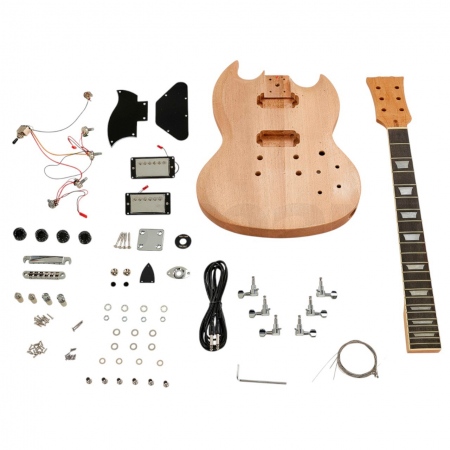 Harley Benton Electric Guitar Kit DC Style