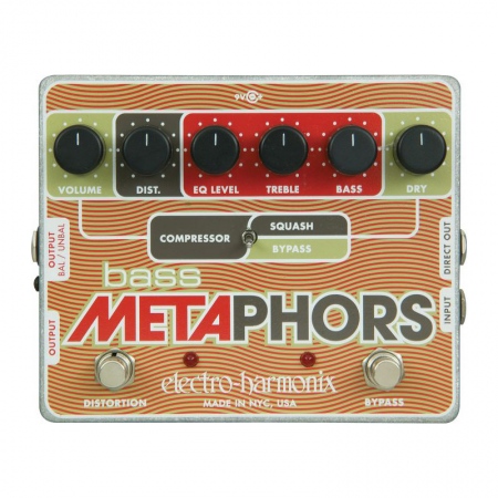 Electro-Harmonix Bass Metaphors Distortion/Compressor