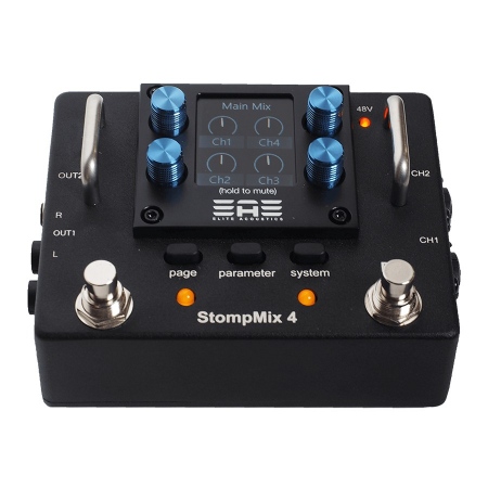 Elite Acoustics StompMIX 4 Compact Digital Mixer
