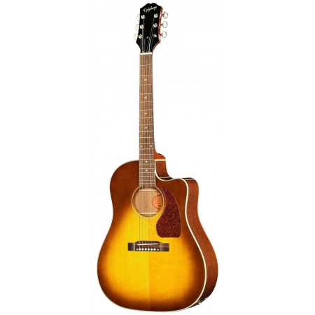 Акустична гітара Epiphone J-45 Standard EC Honey Burst