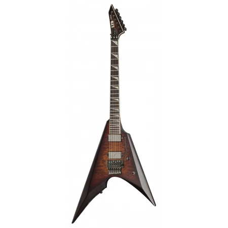 Електрогітара ESP LTD Arrow QM Dark Brown Burst
