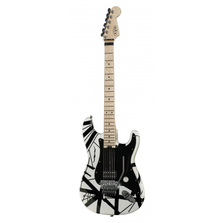 Електрогітара Evh Stripe White
