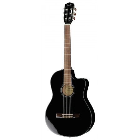 Класична гітара Fender CN-140SCE Thinline Black