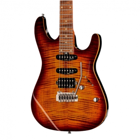 Harley Benton Fusion-III HSS Roasted FBB