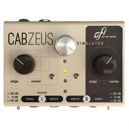 GFI System Cabzeus Stereo Speaker Simulator/DI