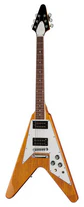 Электрогитара Gibson 70s Flying V Antique Natural