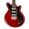 Електрогітара Harley Benton BM-75 Trans Red Deluxe Series