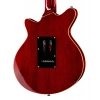 Електрогітара Harley Benton BM-75 Trans Red Deluxe Series