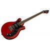 Електрогітара Harley Benton BM-75 Trans Red Deluxe Series
