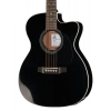 Акустическая гитара Harley Benton Custom Line CLA-16SCE BK