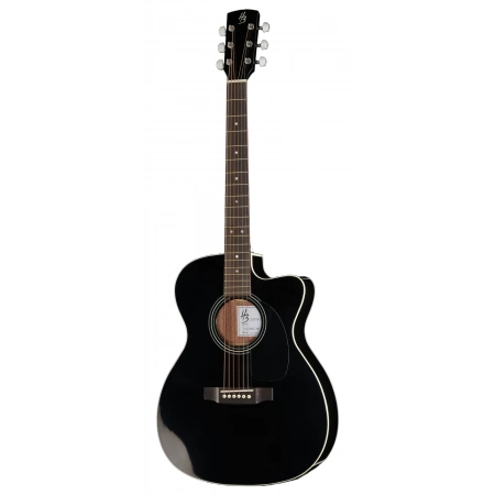Акустическая гитара Harley Benton Custom Line CLA-16SCE BK Акустическая гитара Harley Benton Custom Line CLA-16SCE BK