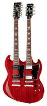Електрогітара Harley Benton DC-Custom 612 Cherry