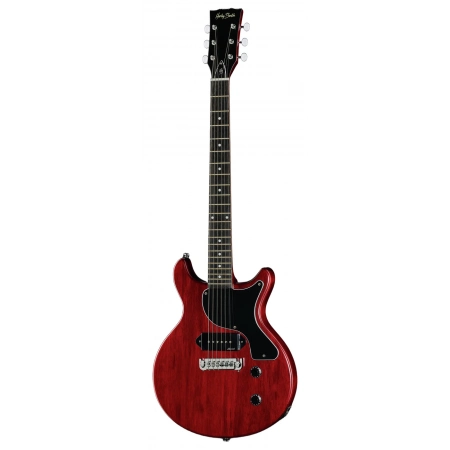 Електрогітара Harley Benton DC-Junior Faded Cherry Електрогітара Harley Benton DC-Junior Faded Cherry