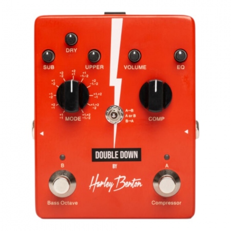 Harley Benton Double Down Bass Octaver/Compressor