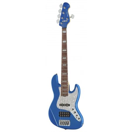 Бас-гитара Harley Benton Enhanced MJ-5EB Lake Blue
