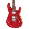 Электрогитара Harley Benton Fusion-IV HH RW QRG