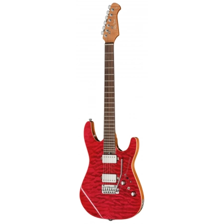 Электрогитара Harley Benton Fusion-IV HH RW QRG Электрогитара Harley Benton Fusion-IV HH RW QRG