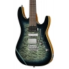 Електрогітара Harley Benton Fusion-IV HSH RW QBLB
