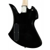 Електрогітара Harley Benton MB-20BK Rock Series
