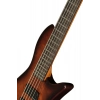 Бас-гитара Harley Benton MSB-5 Black Flame Burl