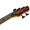 Бас-гитара Harley Benton MSB-5 Black Flame Burl