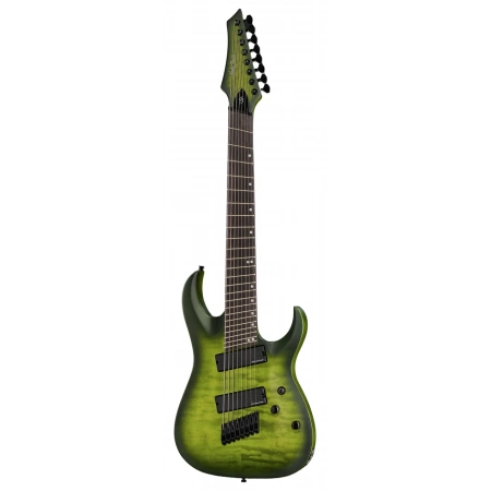 Електрогітара Harley Benton MultiScale-8 QEB