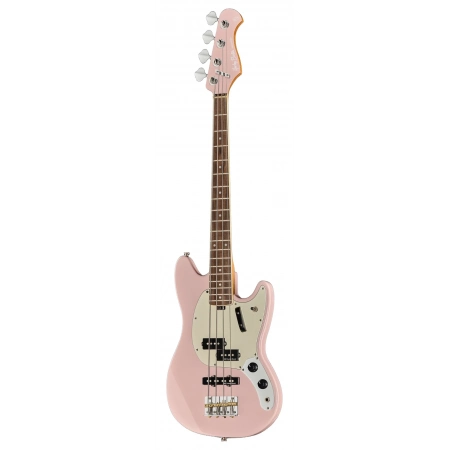 Бас-гитара Harley Benton MV-4MSB Shell Pink