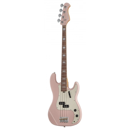 Бас-гітара Harley Benton MV-4P Shell Pink