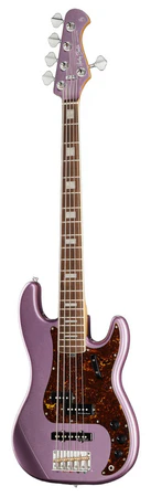 Бас-гитара Harley Benton MV-5PJ Burgundy Mist