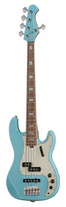 Бас-гитара Harley Benton MV-5PJ Daphne Blue