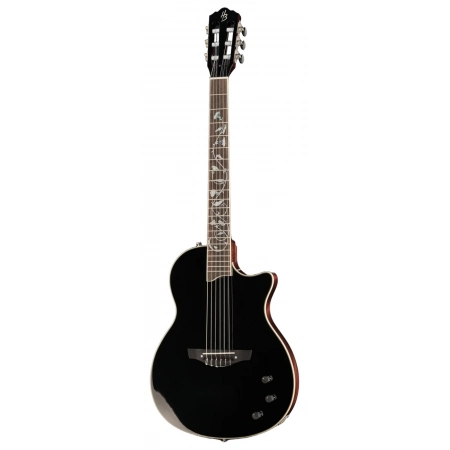 Класична гітара Harley Benton Nashville Nylon Plus Black Класична гітара Harley Benton Nashville Nylon Plus Black